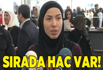 Umre'ye gitti sırada hac var