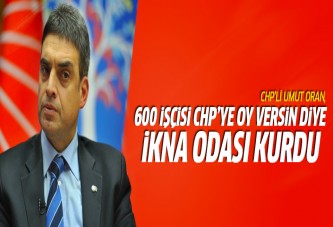 Umut Oran'dan 'ikna odası' itirafı