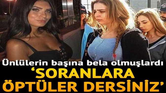 Ünlülerin başına bela olmuşlardı! Soranlara öptüler dersiniz