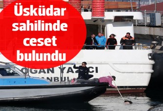 Üsküdar sahilinde ceset bulundu