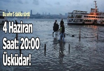 Üsküdar'da yine aynı manzara