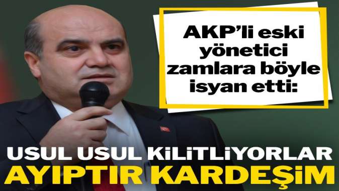 Usul usul kilitliyorlar ayıptır kardeşim