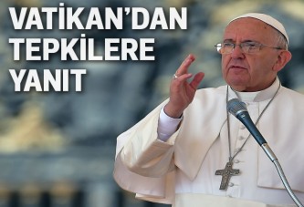 Vatikan'dan Papa'nın 'soykırım' ifadeleriyle ilgili açıklama