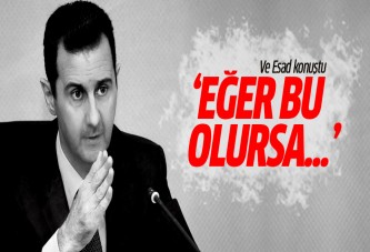 Ve Esad konuştu!