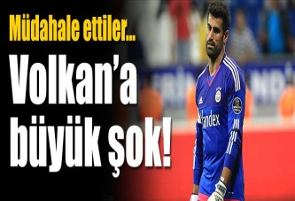 Volkan Demirel'e küfüre müdahale