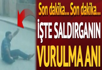 Vurulduğu an