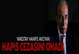 Yargıtay Hanefi Avcı'nın hapis cezasını onadı