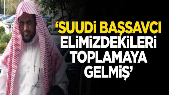 Yasin Aktay: Suudi savcı elimizdekileri almaya gelmiş