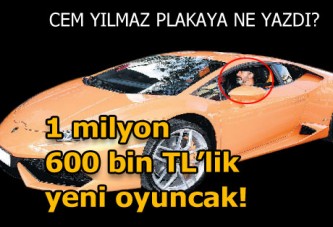 Yeni oyuncağı 1 milyon 600 bin TL