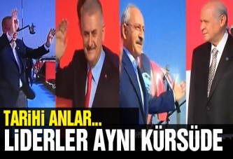 Yenikapı’da tarihi miting