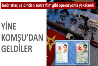 Yunanistan'dan gelip Emniyet'e saldırdılar