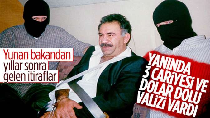 Yunanistanın eski Dışişleri Bakanı Pangalostan Öcalan itirafları