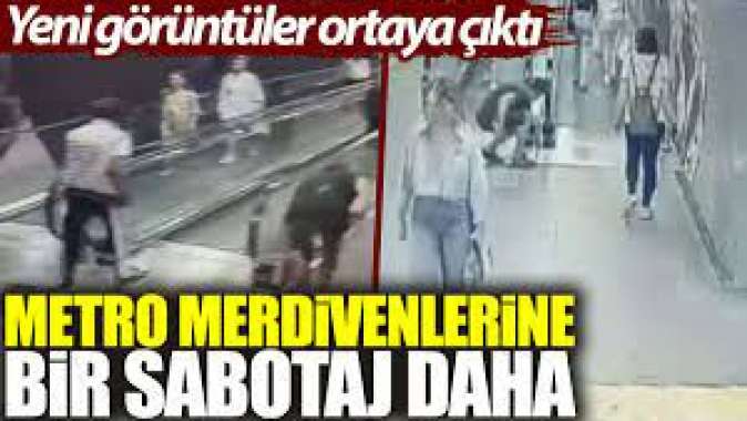 Yürüyen merdiven teröristlerinin kim olduğu ortaya çıktı. Bu İBB değil halk düşmanlığı