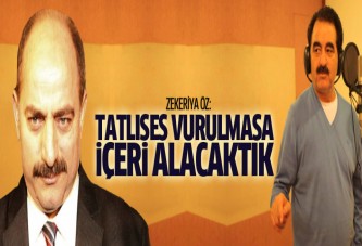 Zekeriya Öz: 'İbrahim Tatlıses vurulmasa içeri alacaktık'