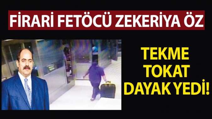 Zekeriya Öz tekme tokat dayak yedi!